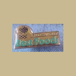 1988 CALGARY OLYMPICS PIN BEST FOODS FRENCH VERSION