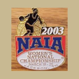 2003 WOMENS COLLEGE BASKETBALL NAIA CHAMPIONSHIP DATED JACKSON TN